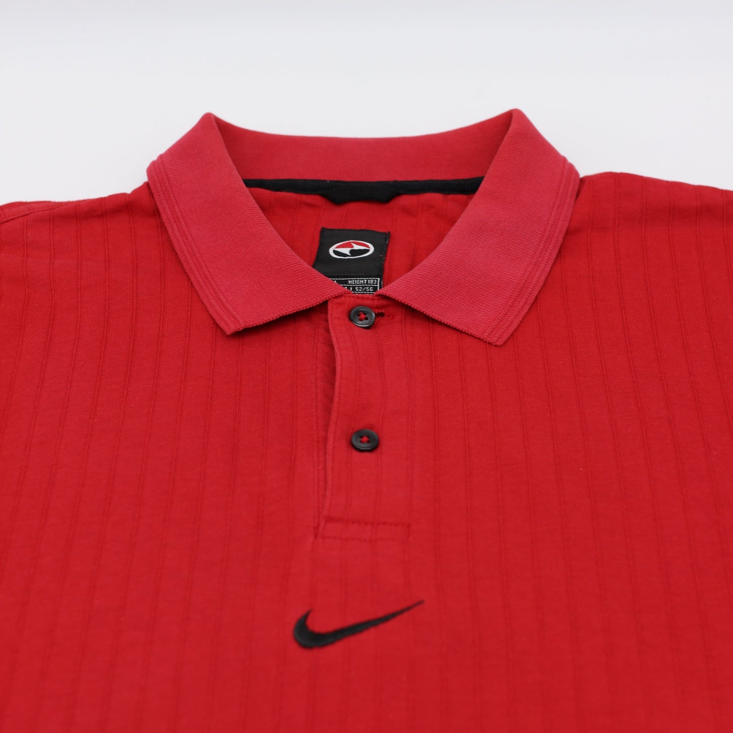Nike Tiger Woods Yin Yang Red Polo-Shirt (L)