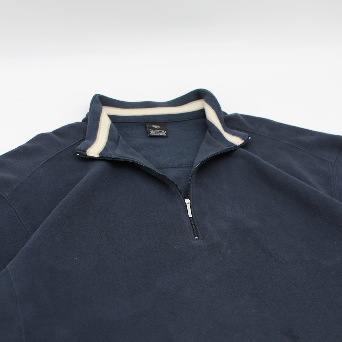 Nike Navy Quarter Zip Jumper (XL)