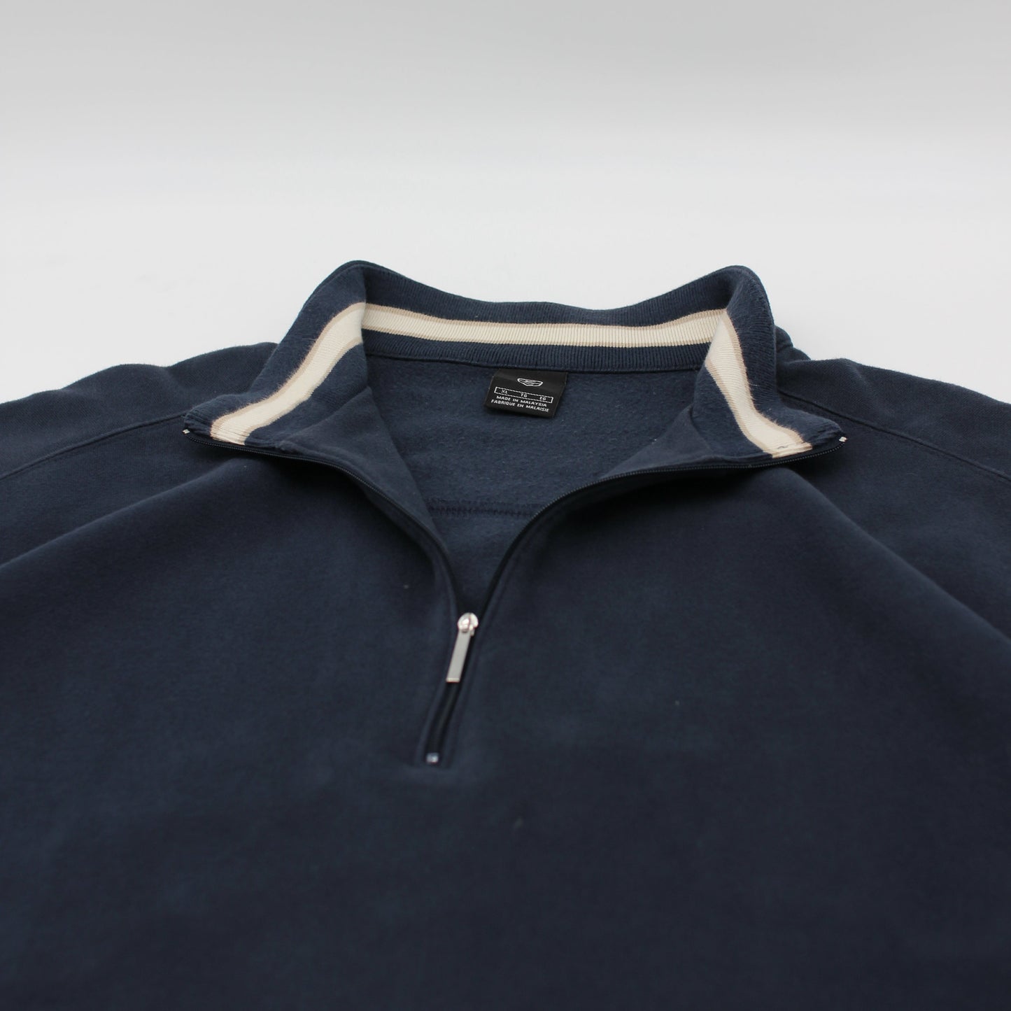 Nike Navy Quarter Zip Jumper (XL)