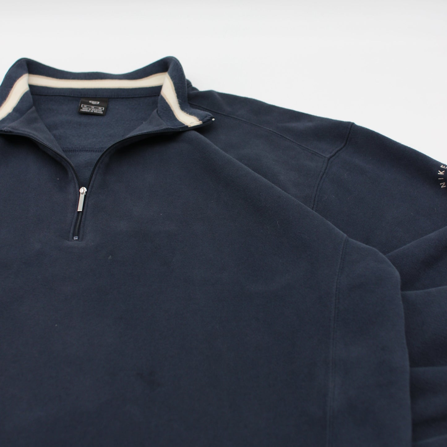 Nike Navy Quarter Zip Jumper (XL)