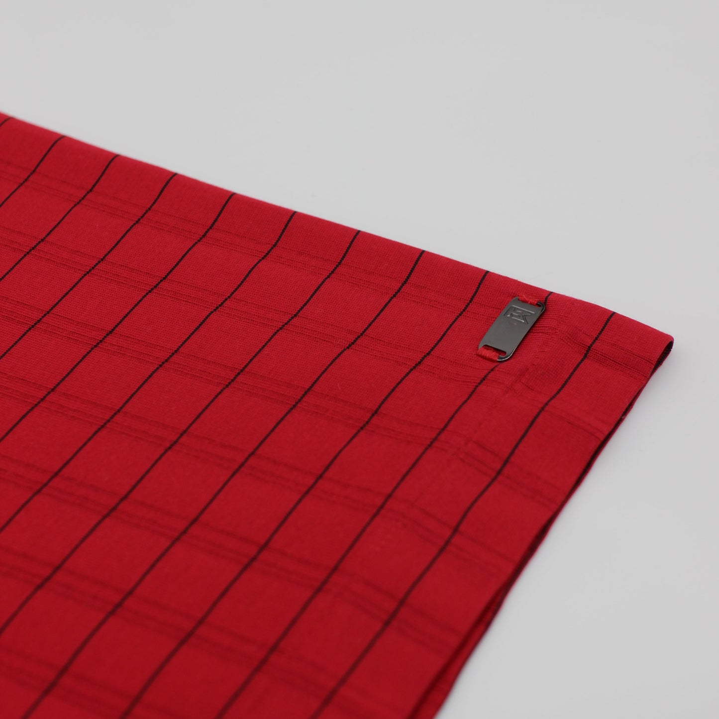 Nike Tiger Woods Red/Black Striped Polo-Shirt (L)