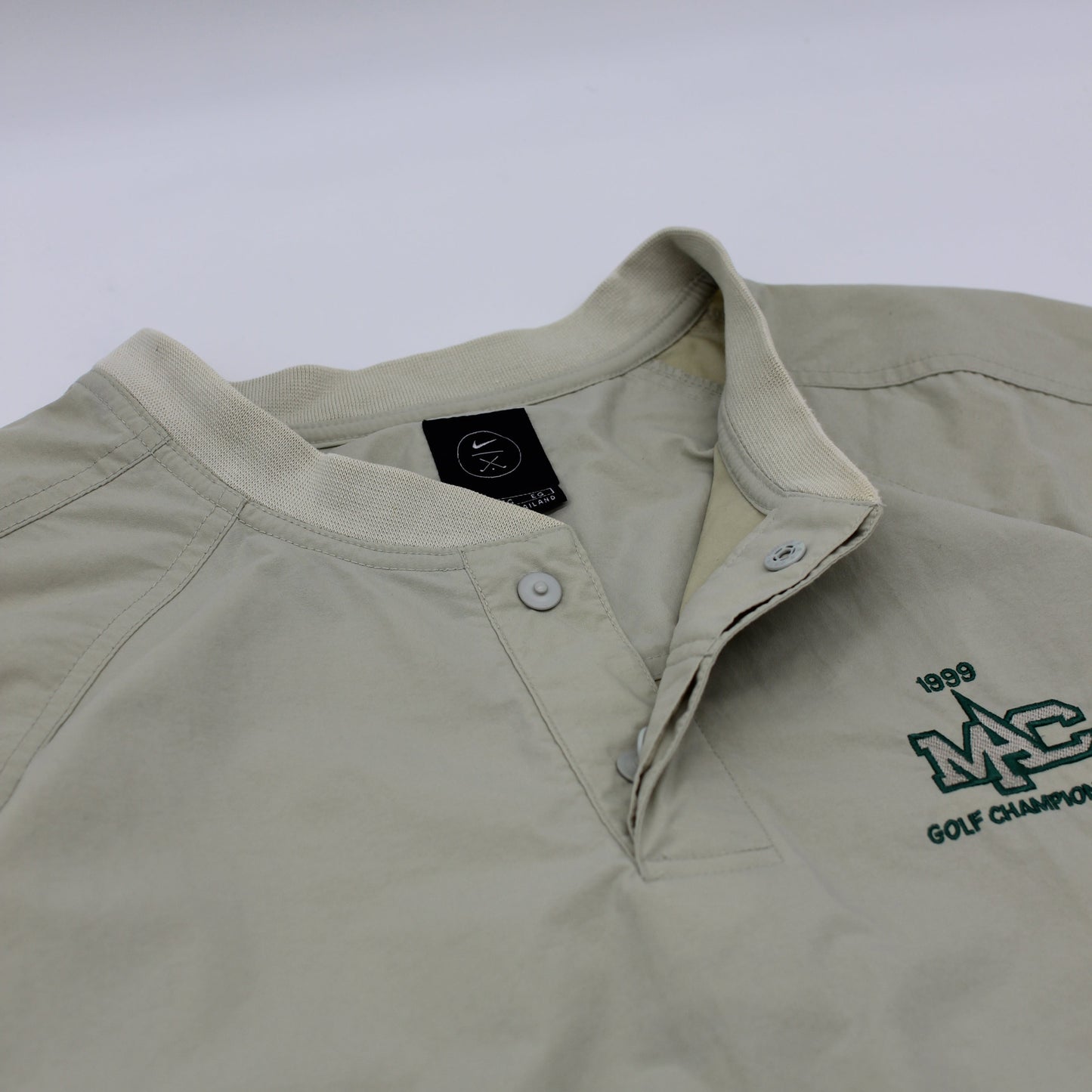 Nike 1999 MAC Golf Championship Beige Windbreaker (XL)
