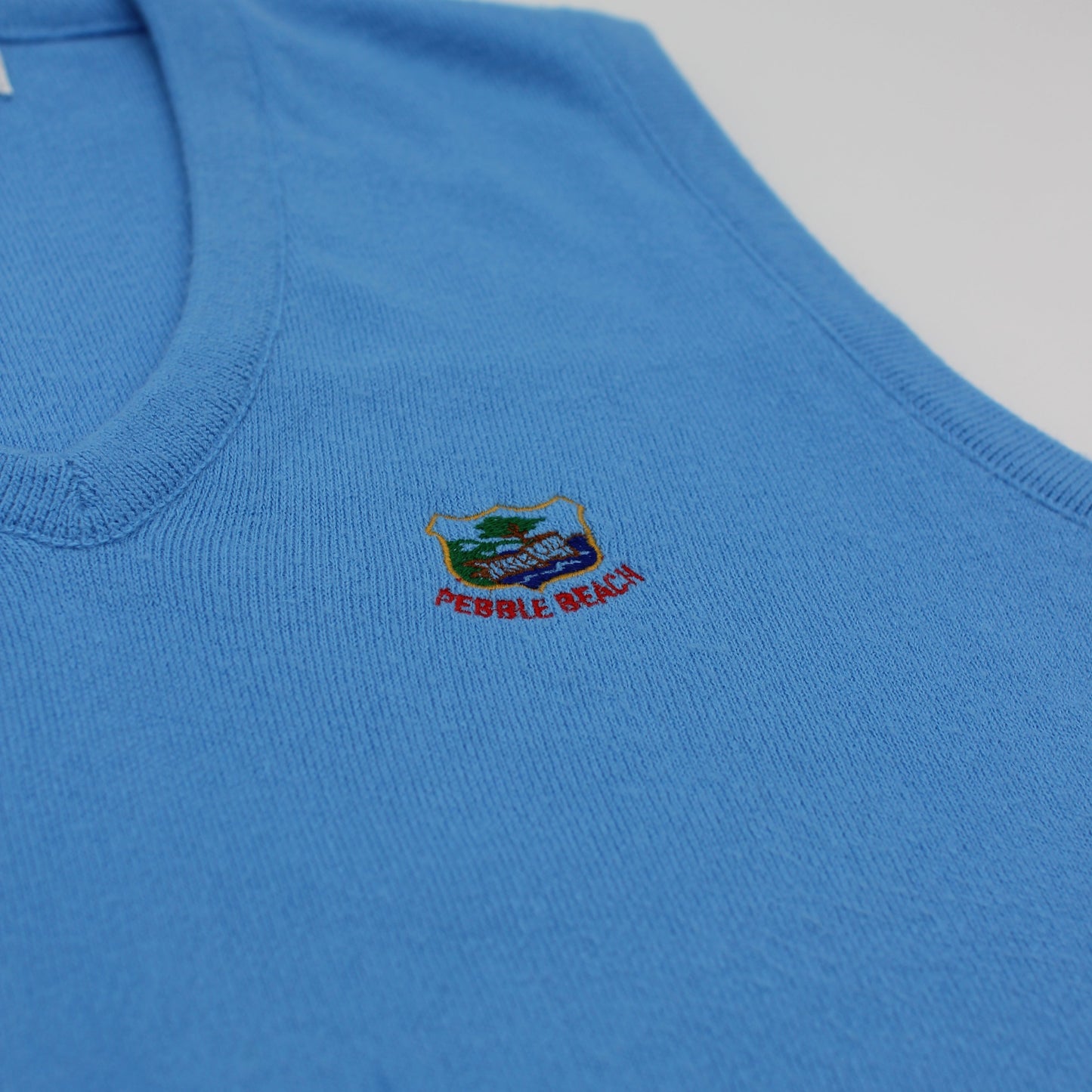 Pickering Pebble Beach Light Blue Golf Vest (L)