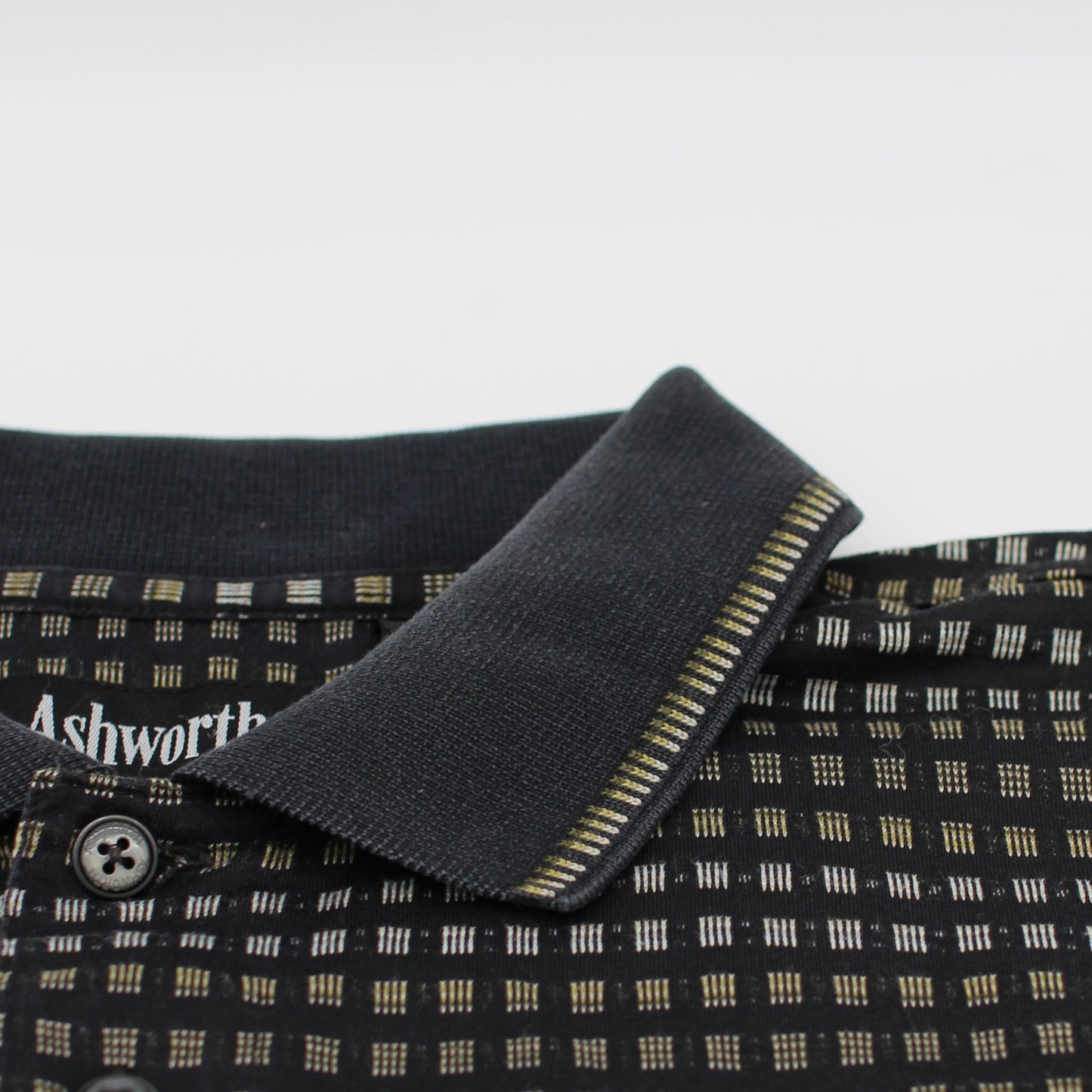 Ashworth Abstract ‘The Lost City’ Polo-Shirt (L)