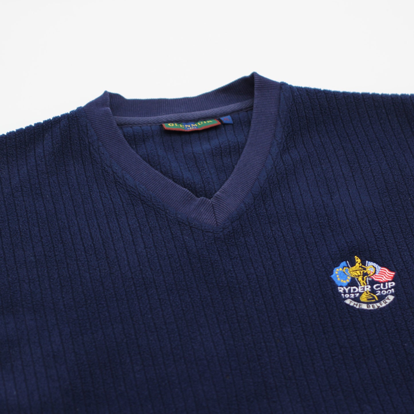 2001 Ryder Cup Glenmuir Navy Golf Vest (XL)