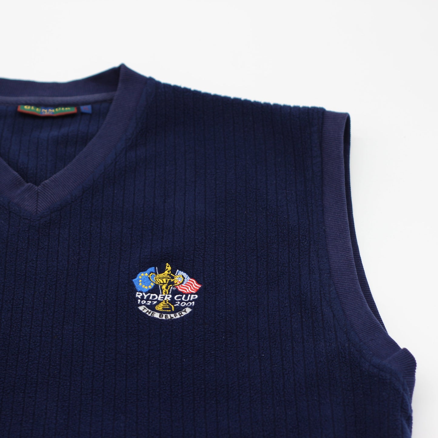 2001 Ryder Cup Glenmuir Navy Golf Vest (XL)