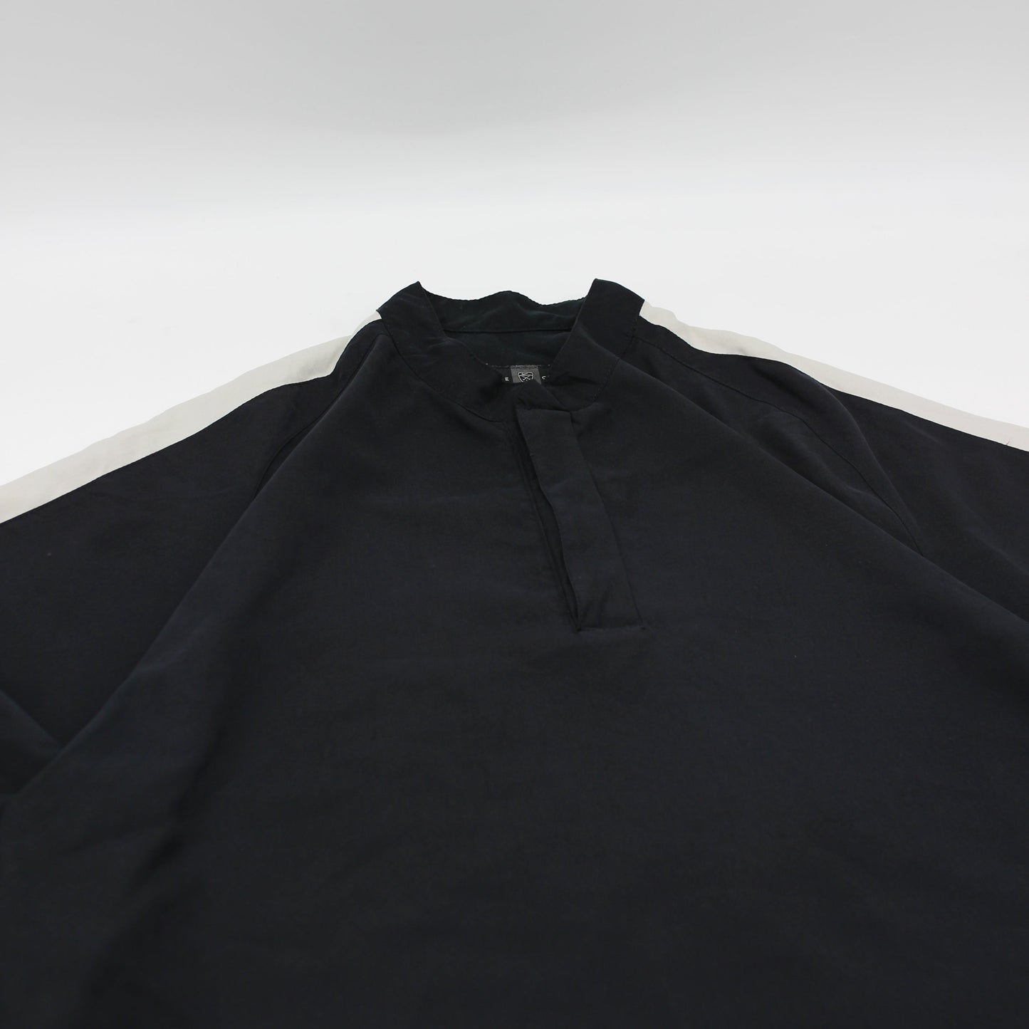 Nike Black/White Quarter Zip Windbreaker (L)