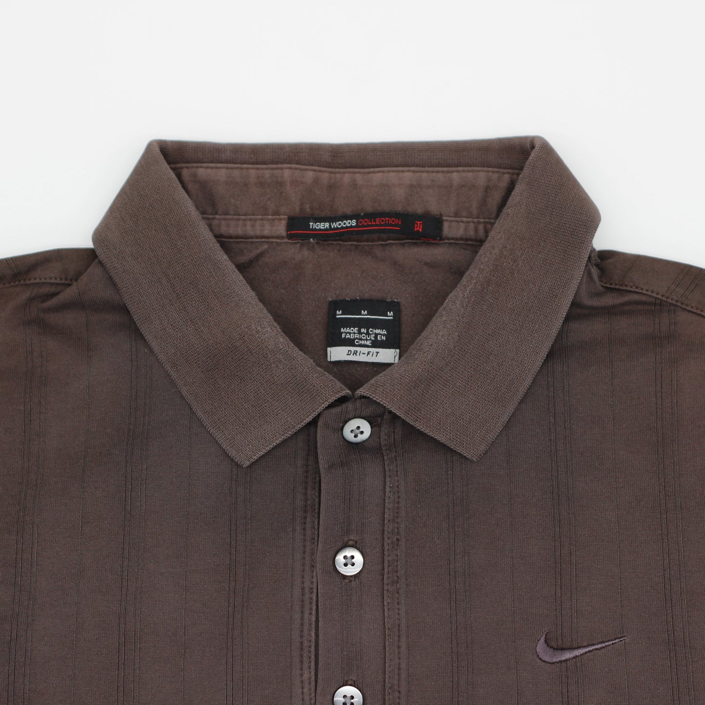 Nike Tiger Woods Brown Polo-Shirt (M)
