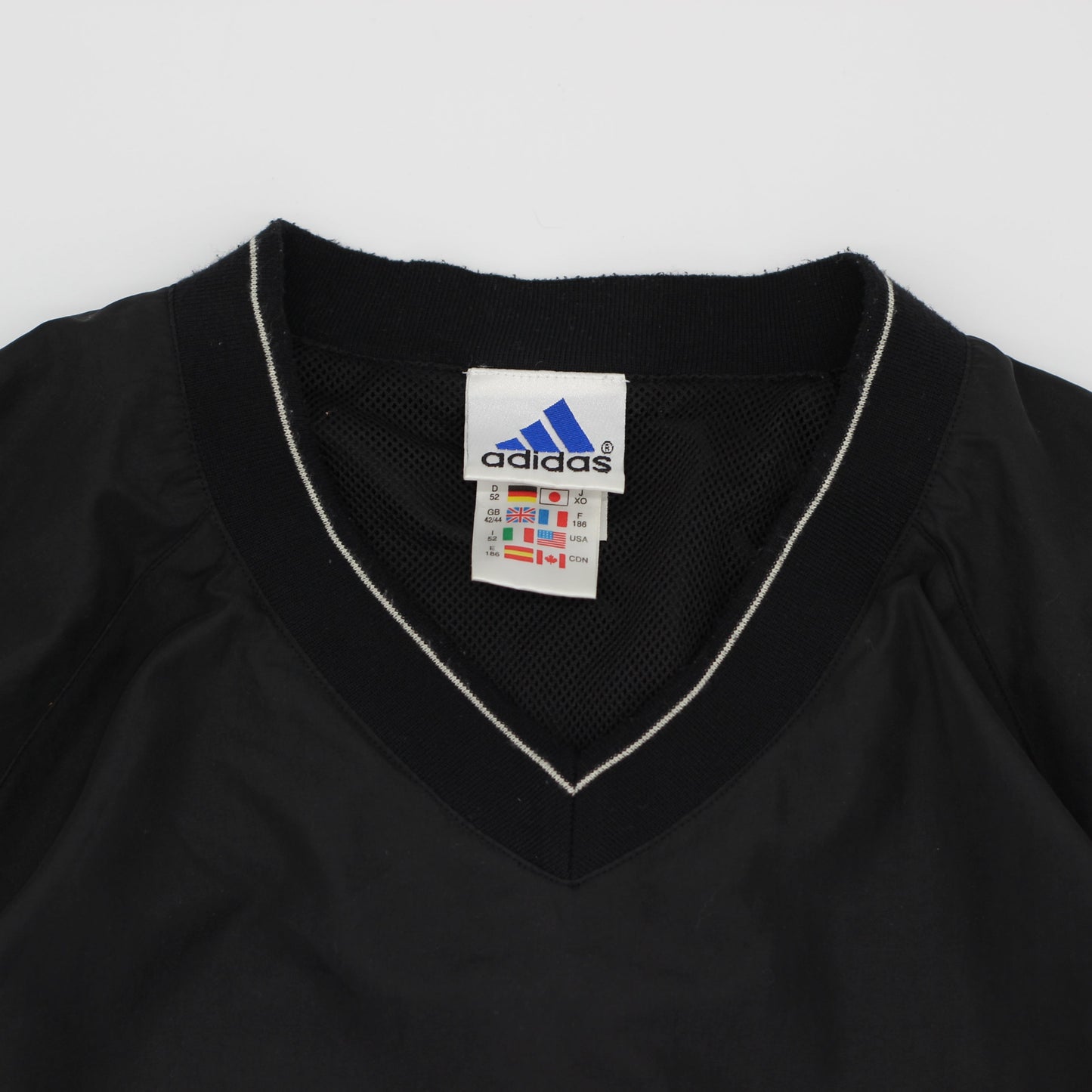 Adidas Black Windbreaker (L)