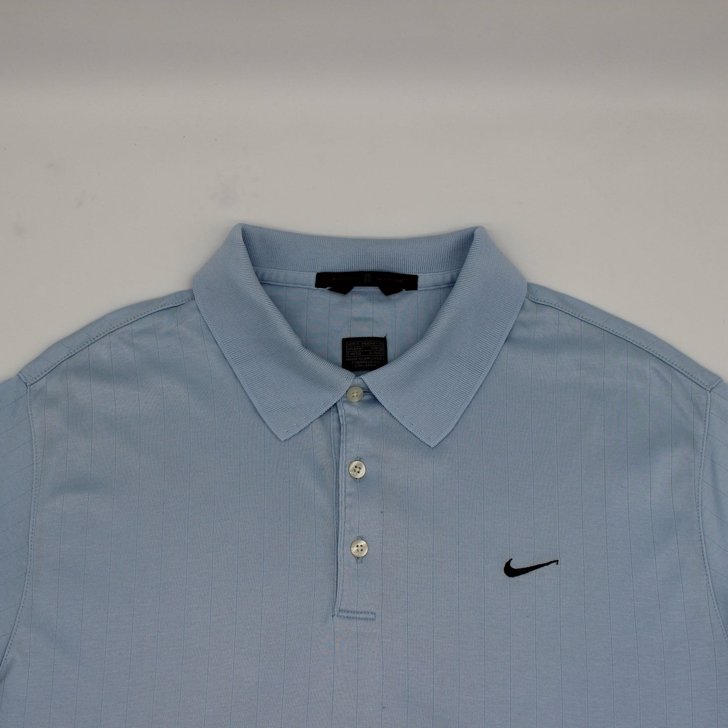 Nike Tiger Woods Light Blue Polo-Shirt (M/L)