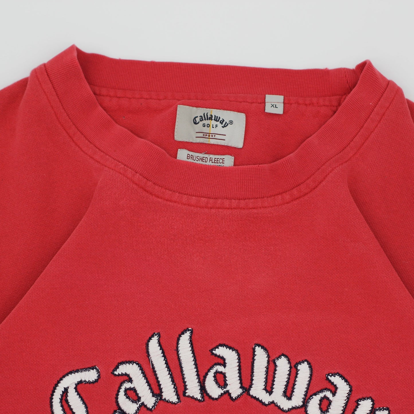 Red Callaway Crewneck Jumper (XL)