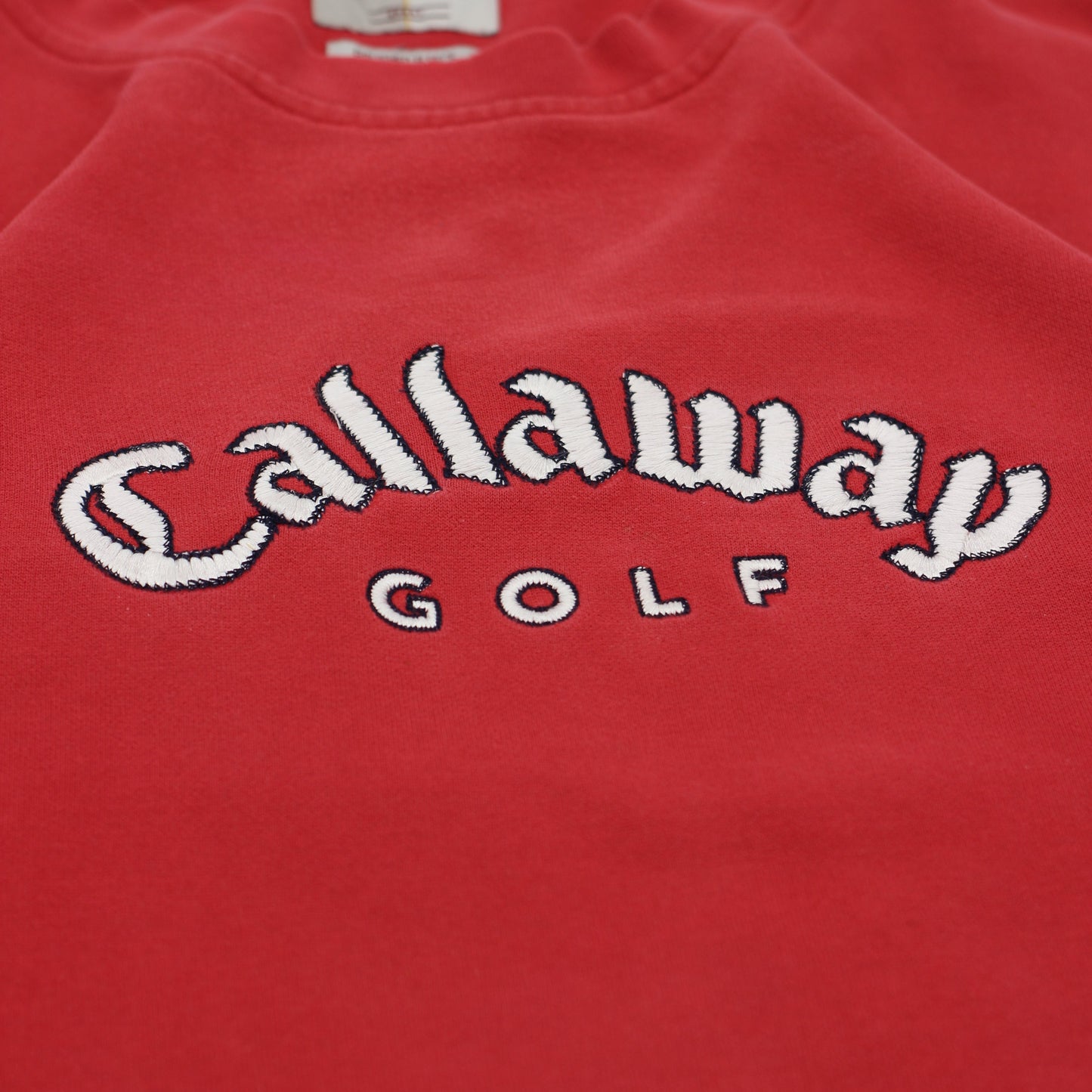 Red Callaway Crewneck Jumper (XL)