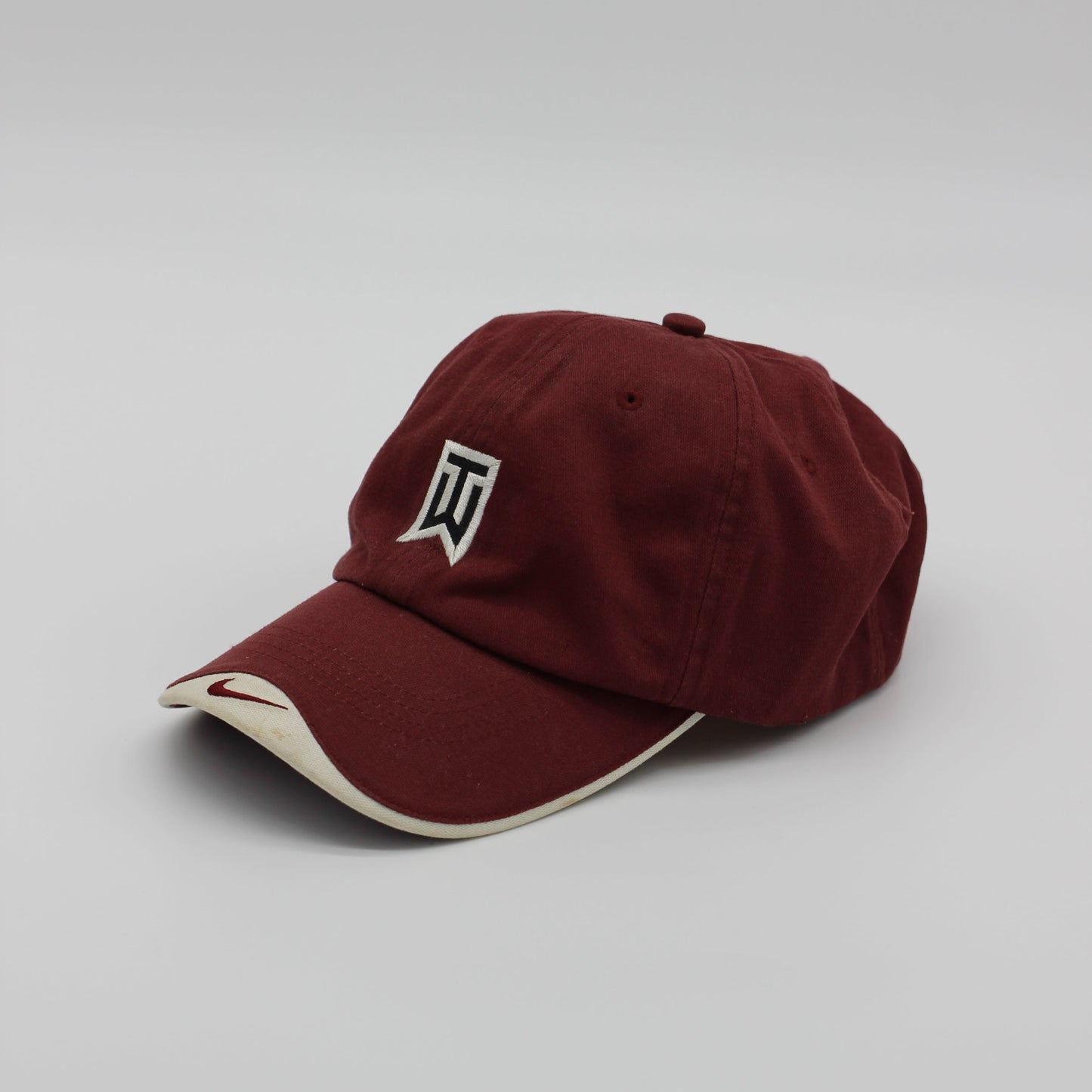 Tiger Woods Maroon/White Cap