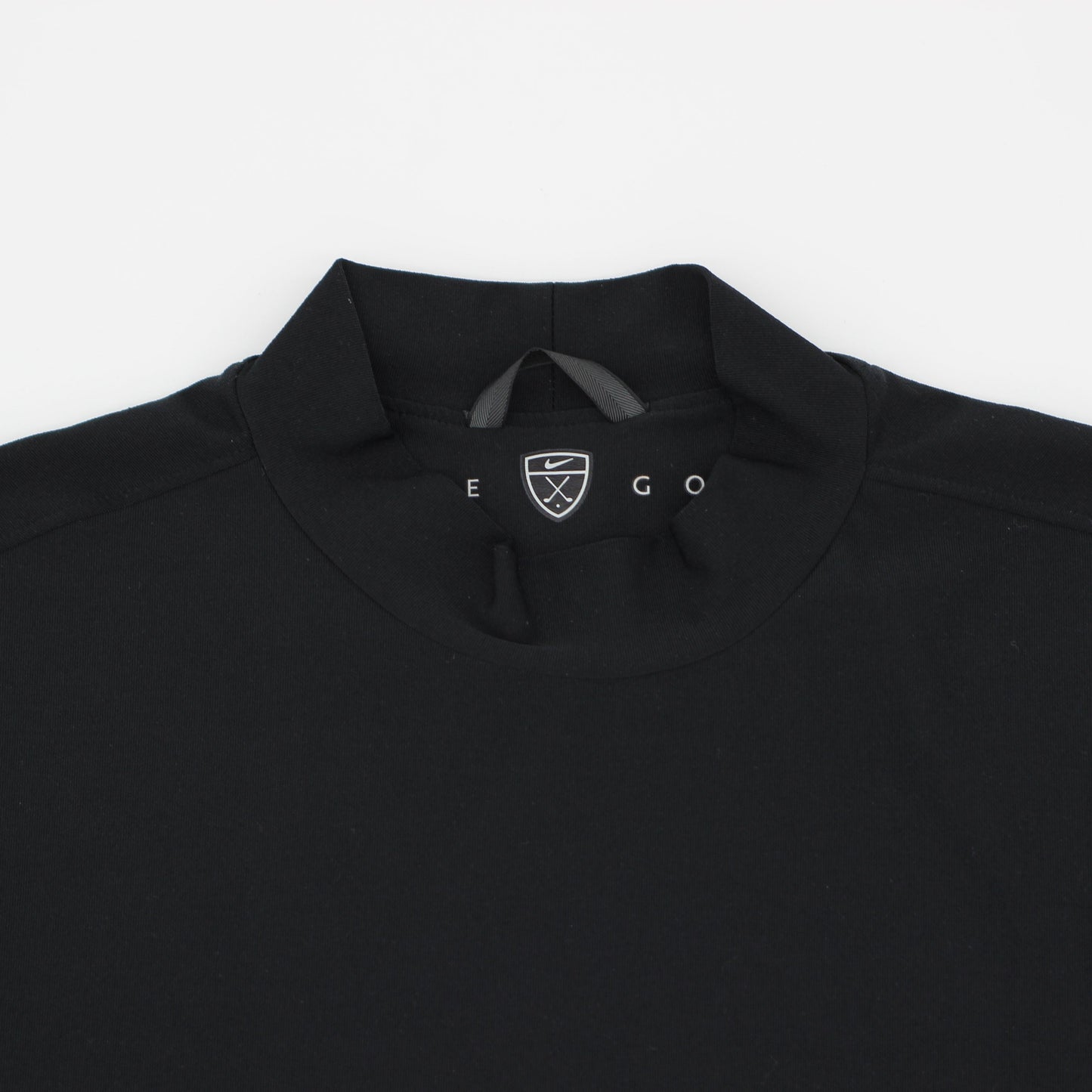 Nike Black Mock Neck Golf Top (S)