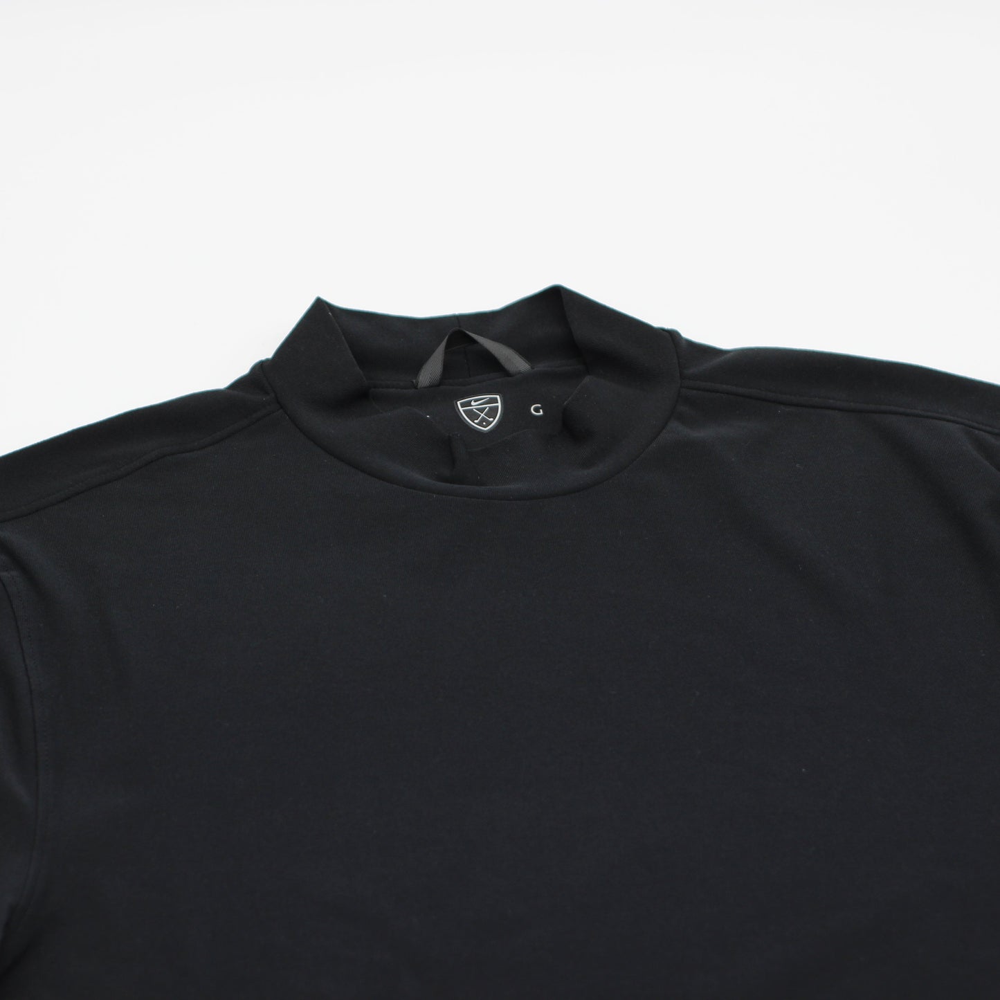 Nike Black Mock Neck Golf Top (S)