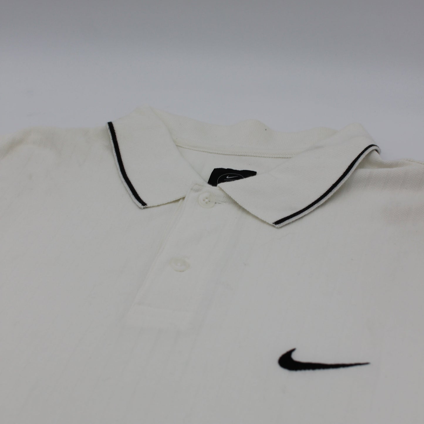 Nike White Polo-Shirt (L)