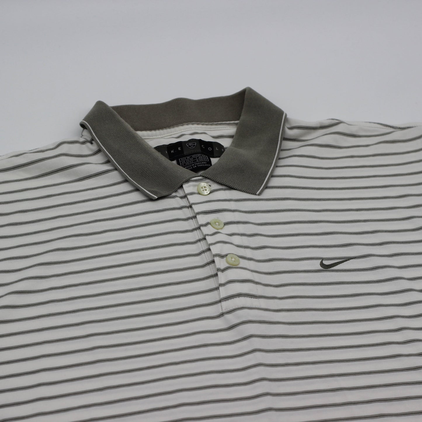 Nike Golf White/Grey Polo-Shirt (M)