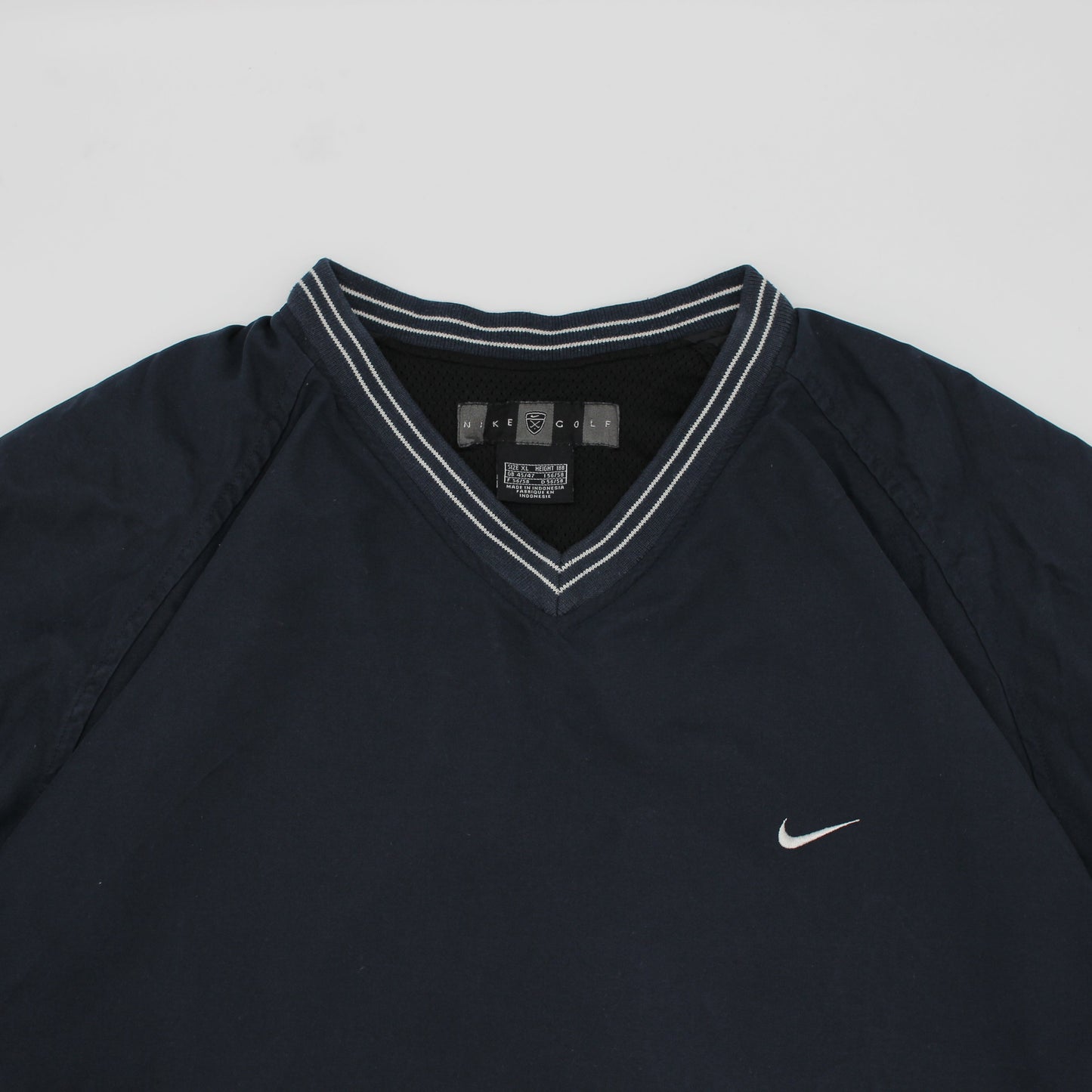 Nike Navy V-Neck Windbreaker (XL)