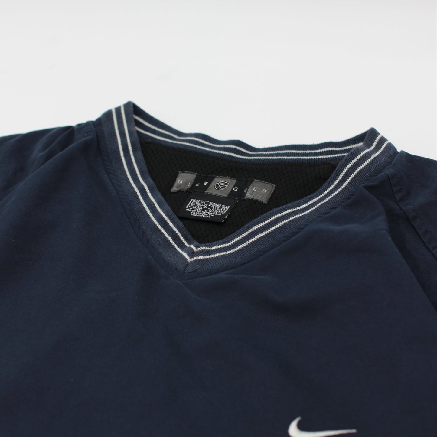 Nike Navy V-Neck Windbreaker (XL)