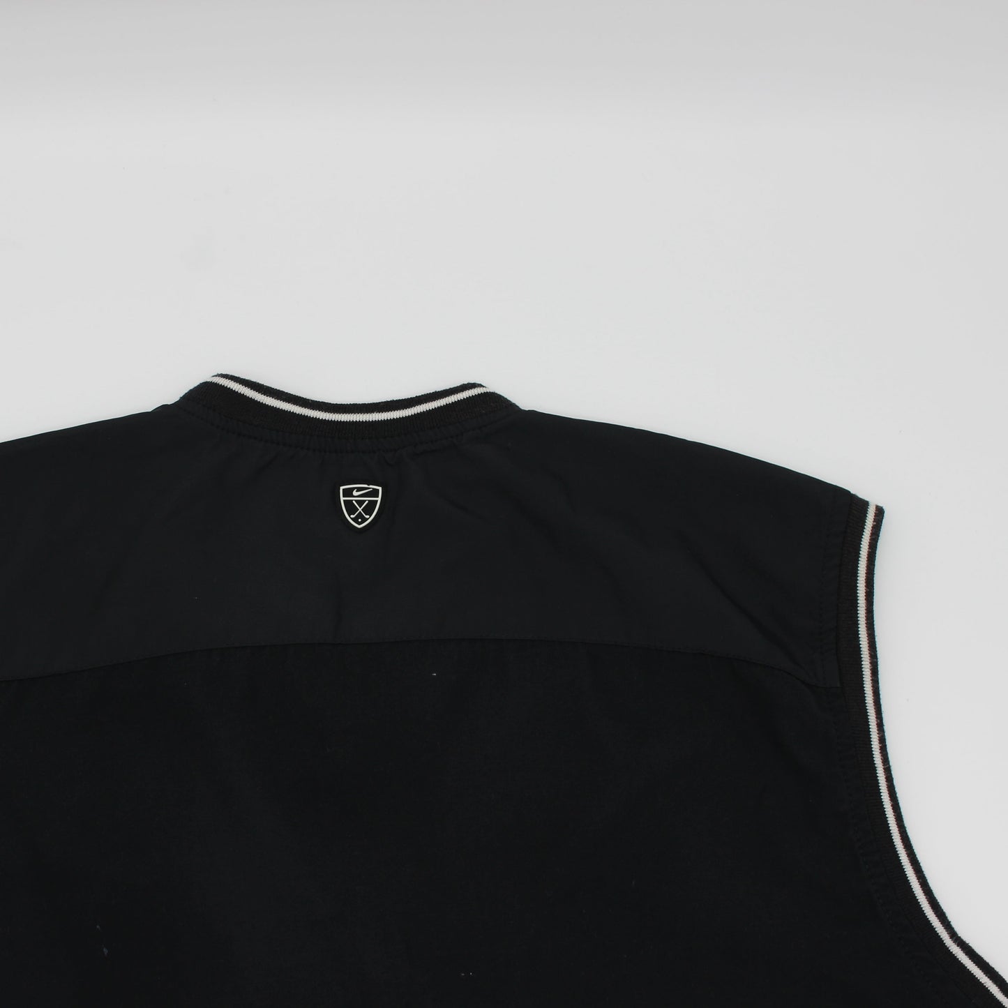 Nike Black/White Golf Vest (XL)