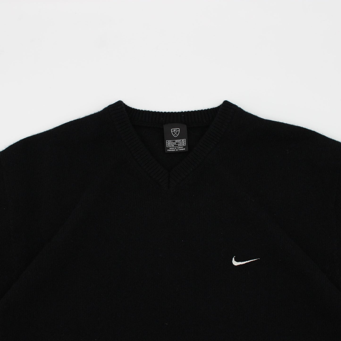 Nike Black Lambswool Jumper (L)