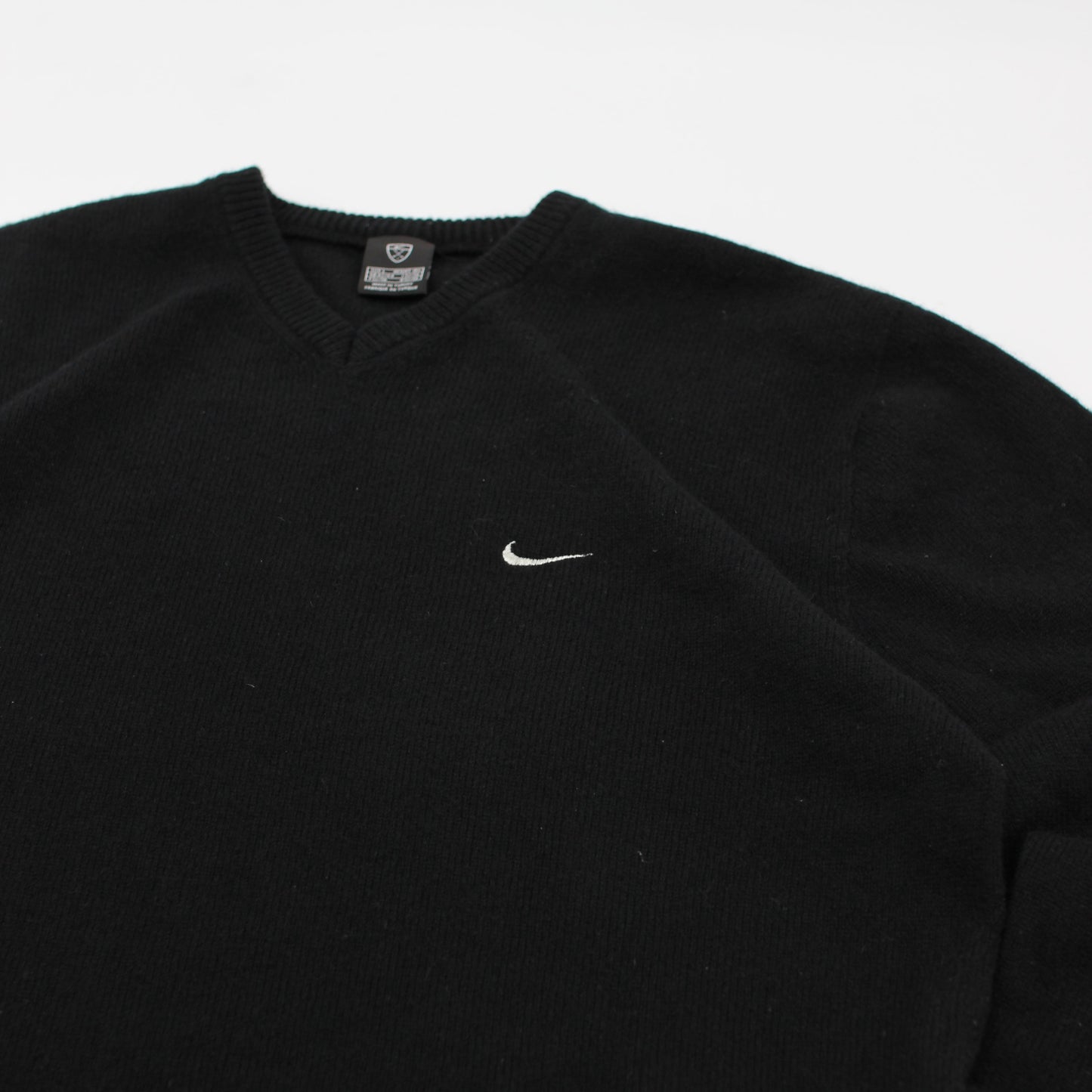 Nike Black Lambswool Jumper (L)