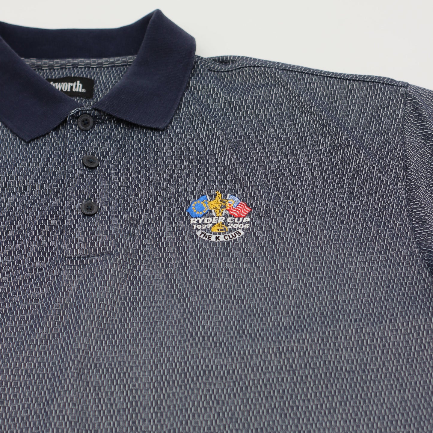2006 Ryder Cup Ashworth Navy Polo-Shirt (XL/XXL)