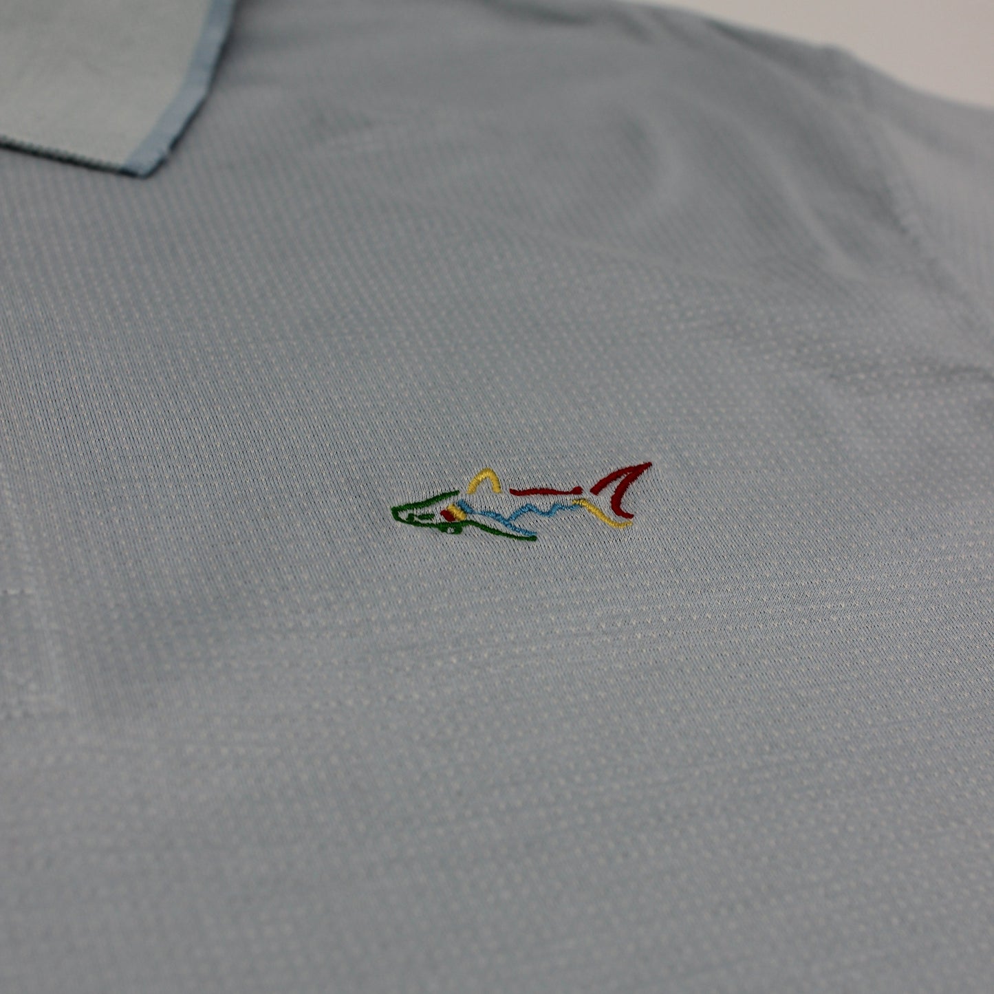 Greg Norman Light Blue Polo-Shirt (M)