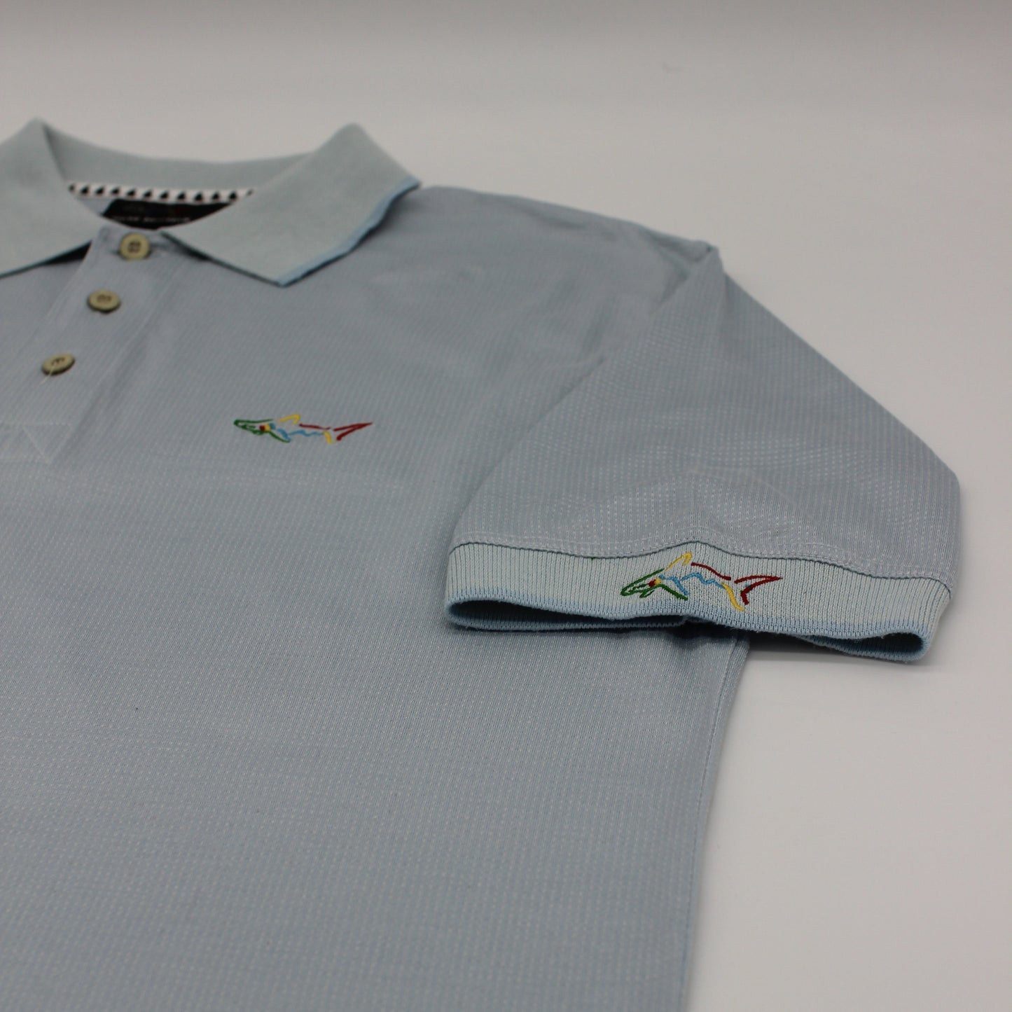 Greg Norman Light Blue Polo-Shirt (M)
