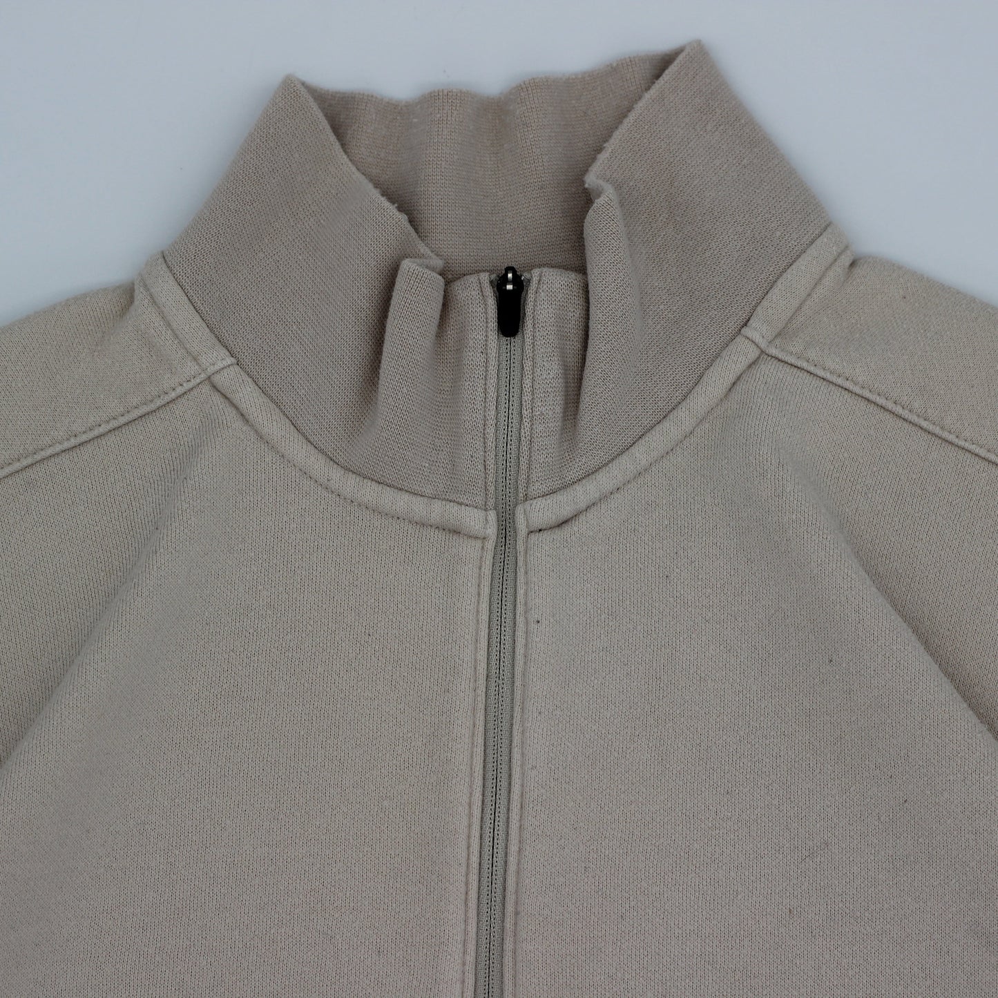 Nike Beige/Black Quarter Zip Jumper (S)