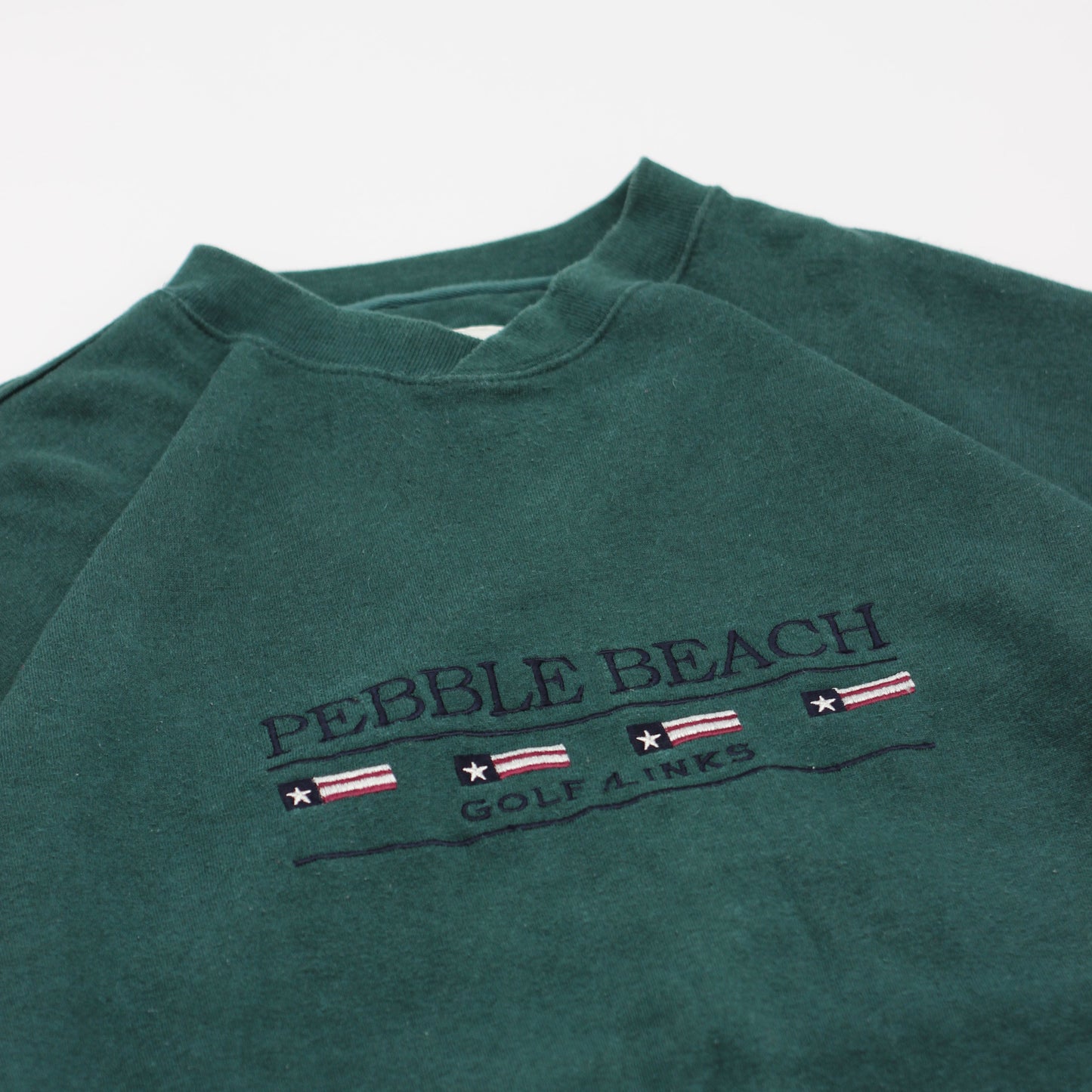 Pebble Beach Green Crewneck Jumper (XL)