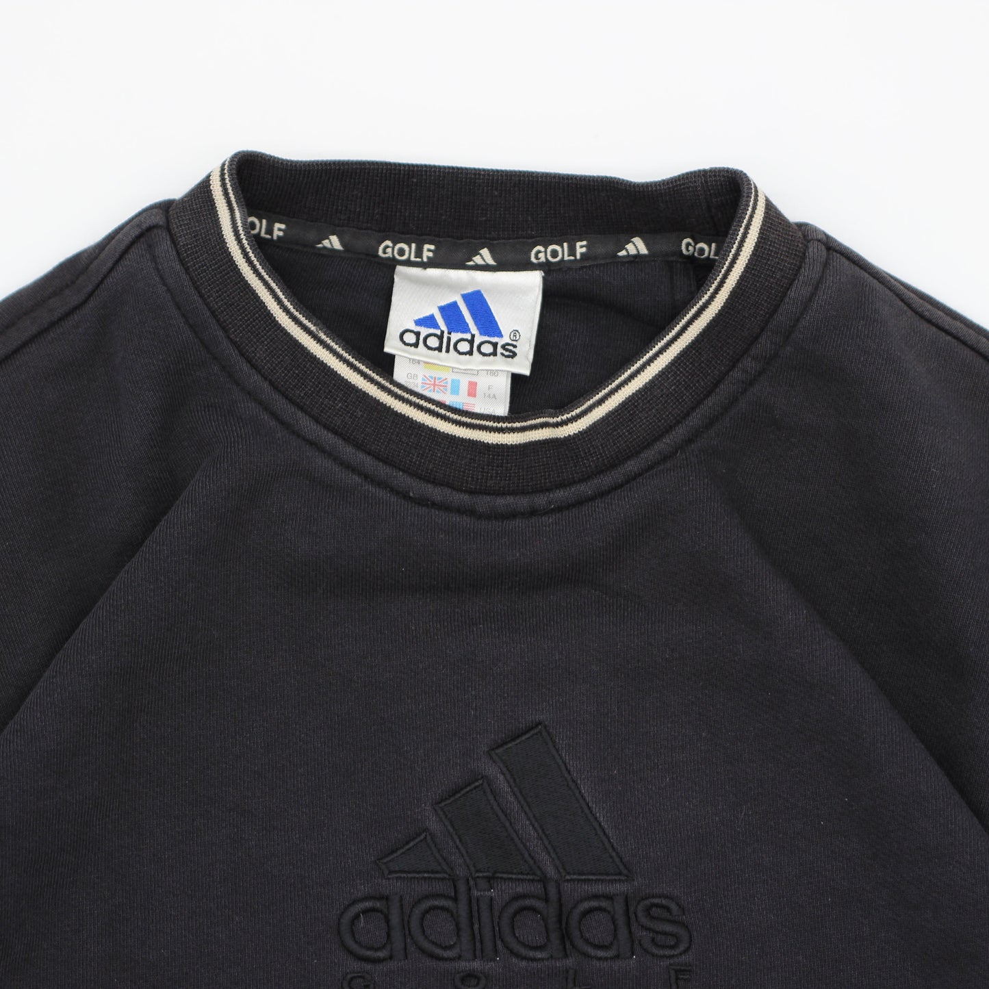 Adidas Golf Black Crewneck Jumper (XS)