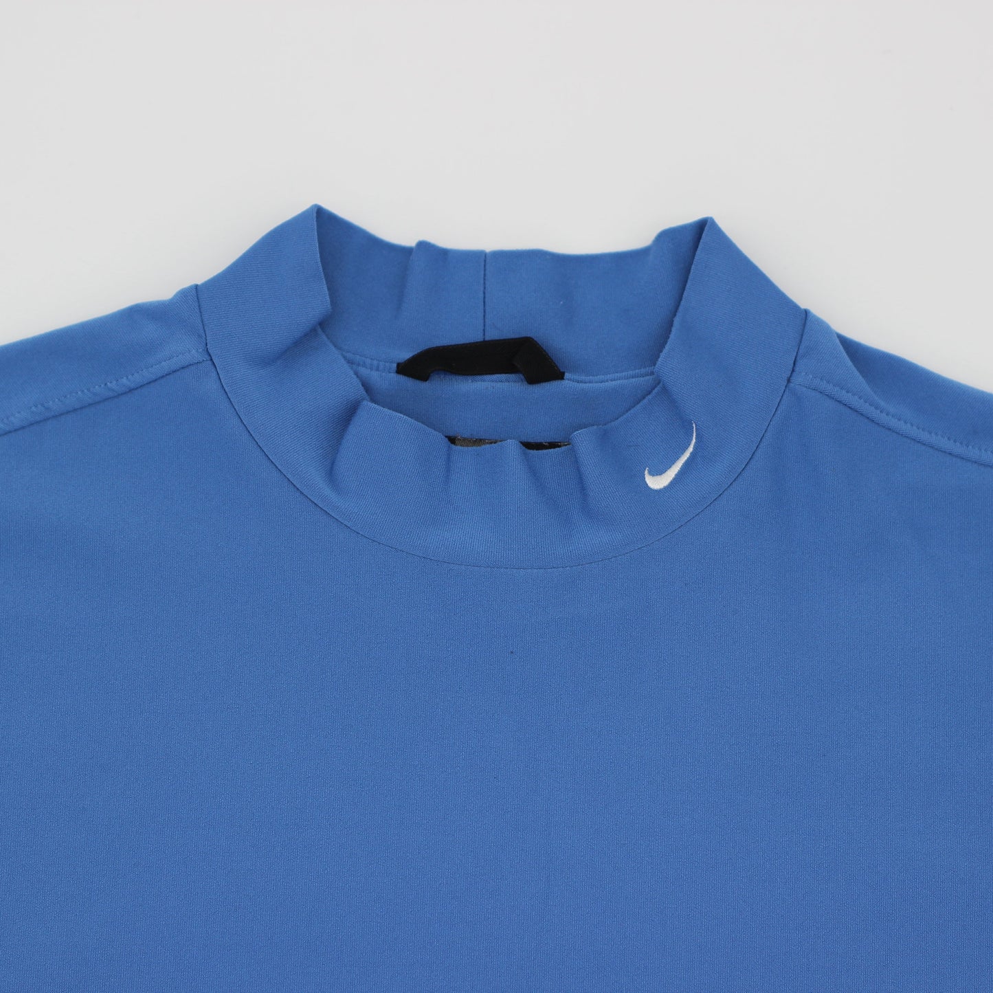 Nike Blue Mock Neck Golf Shirt (XL)