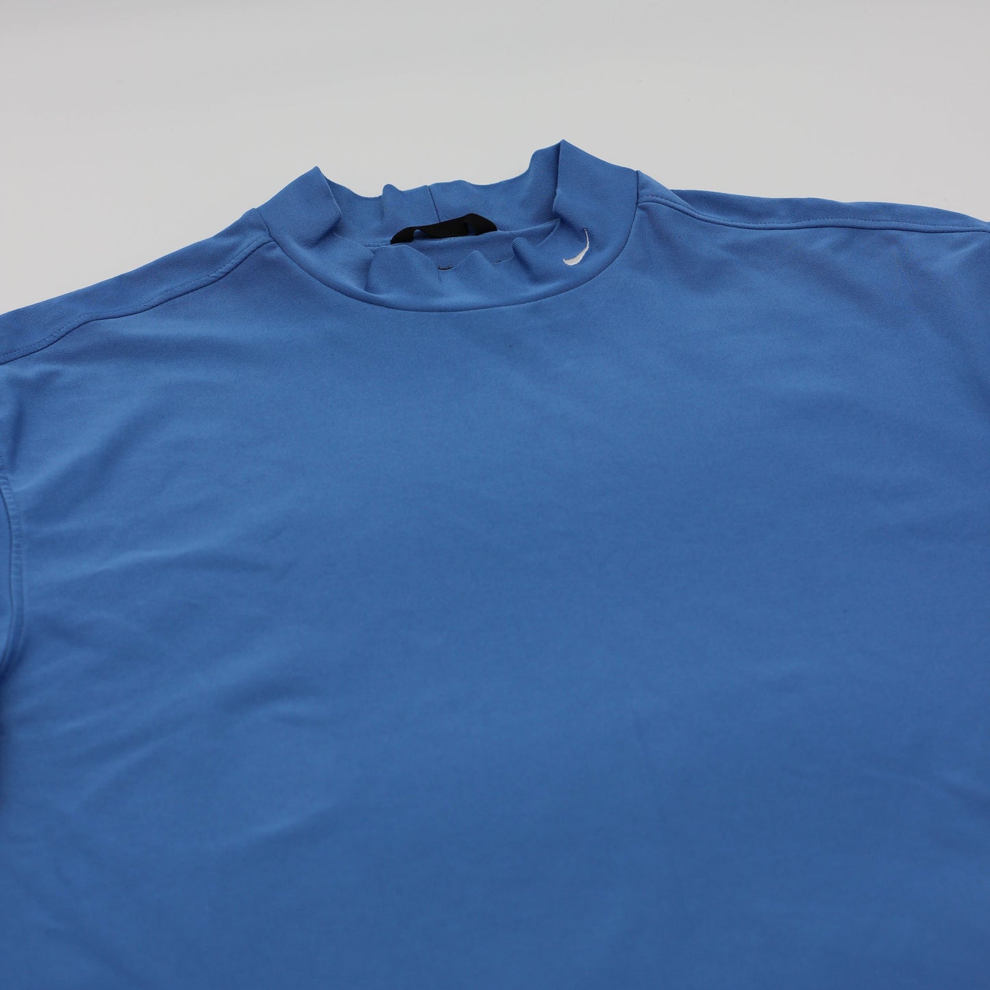 Nike Blue Mock Neck Golf Shirt (XL)