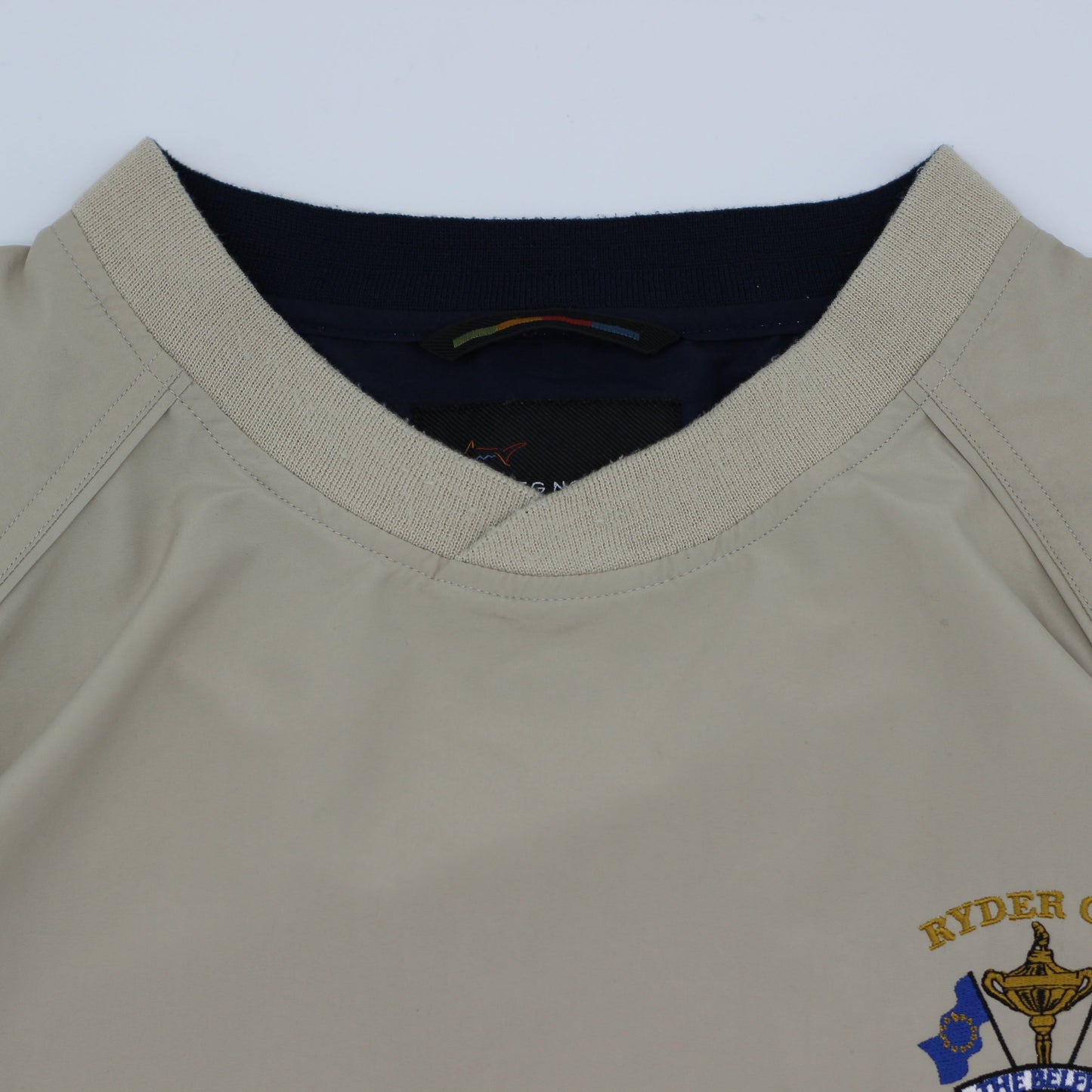 2001 Ryder Cup Greg Norman Beige Windbreaker (L)