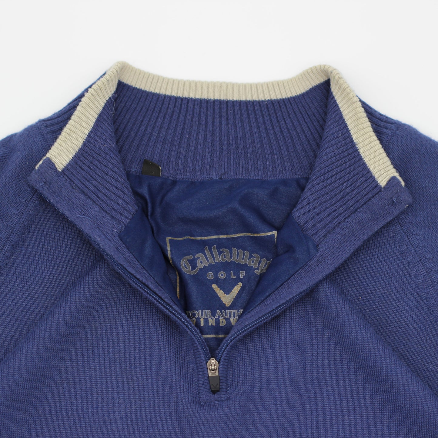 Callaway Navy Quarter Zip Jumper (XL)
