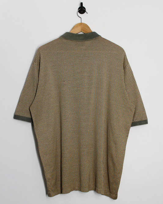 00s Masters Bobby Jones Collection Patterned Polo-Shirt (L)
