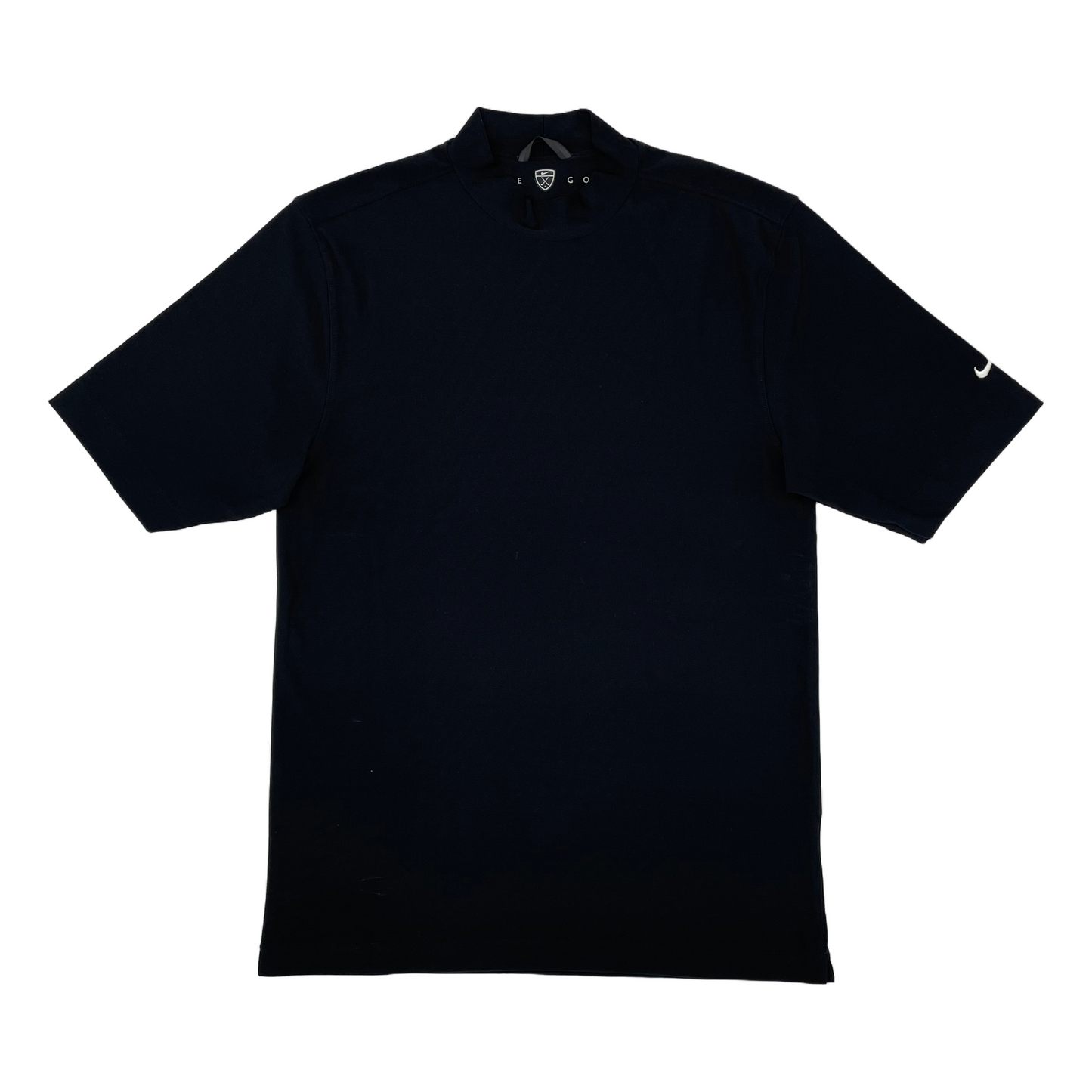 Nike Black Mock Neck Golf Top (S)