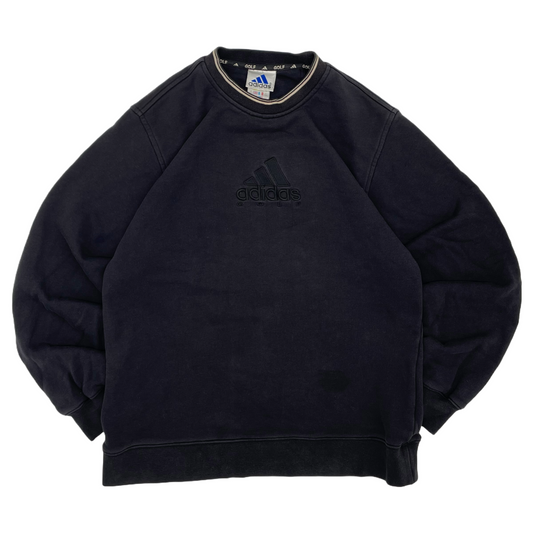 Adidas Golf Black Crewneck Jumper (XS)