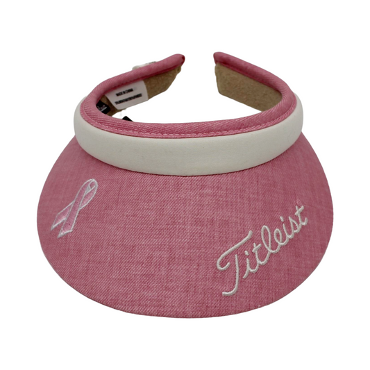 Ladies Titleist Pink Golf Visor with Tags