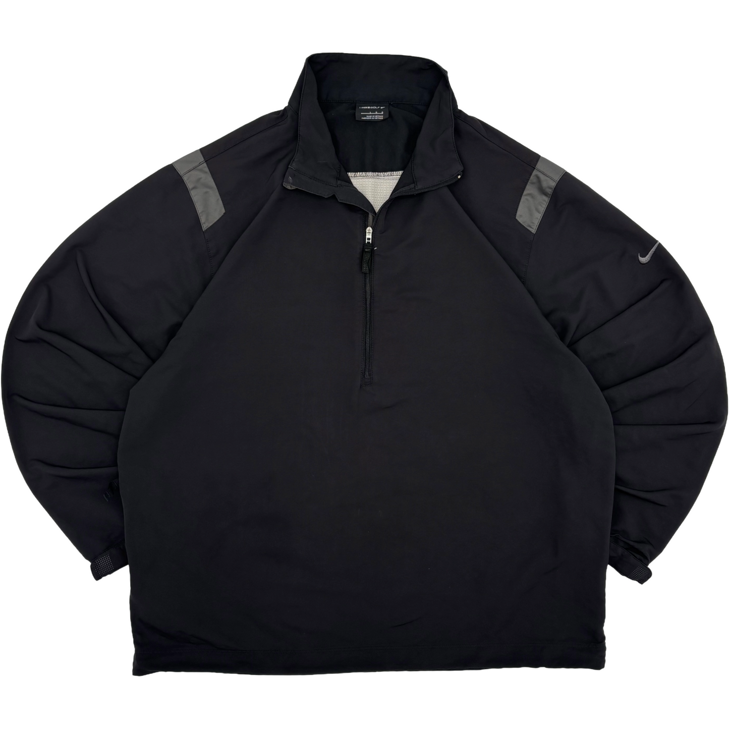 Nike Golf Black/Grey Half Zip Jacket (L)
