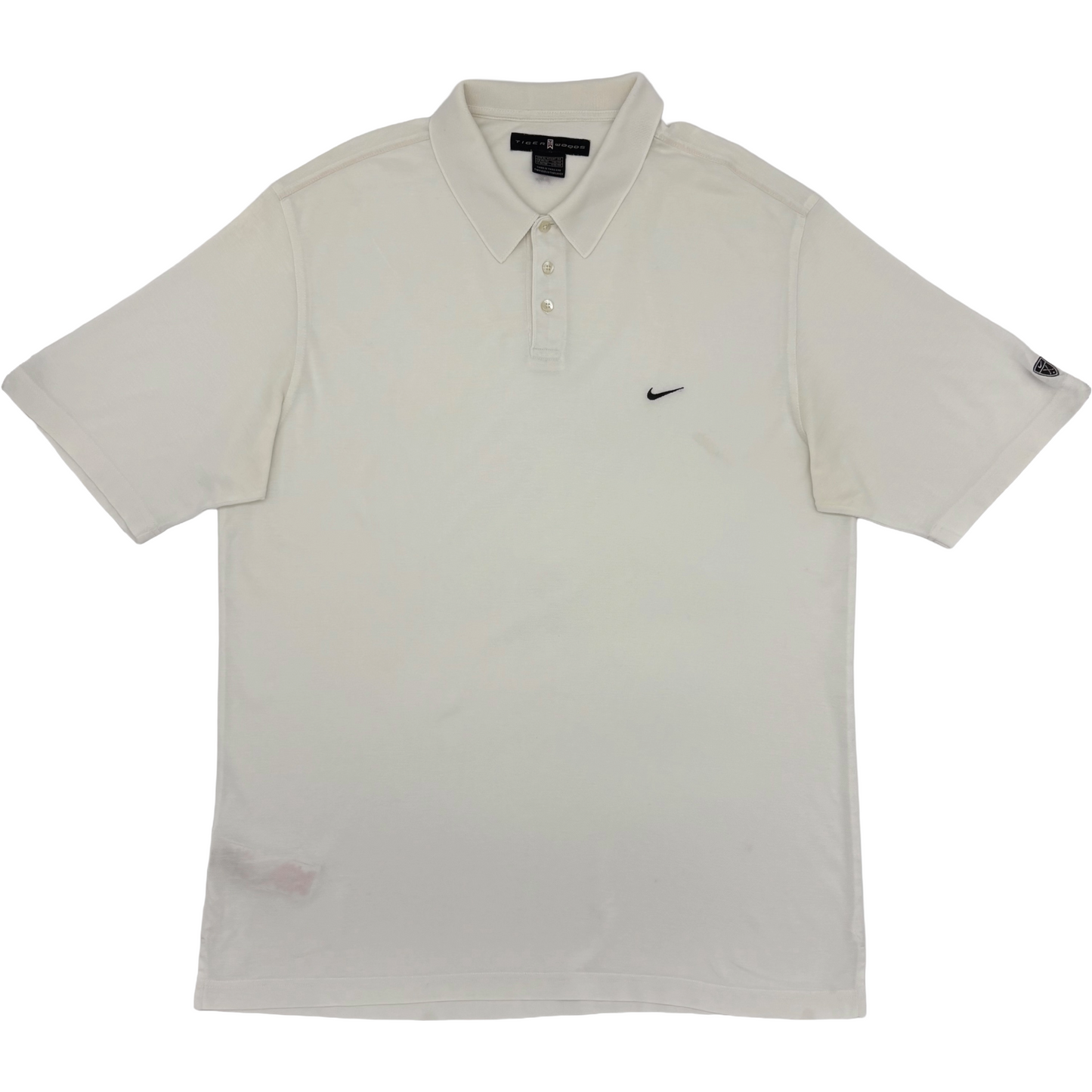 Nike Tiger Woods White Polo-Shirt (XL)
