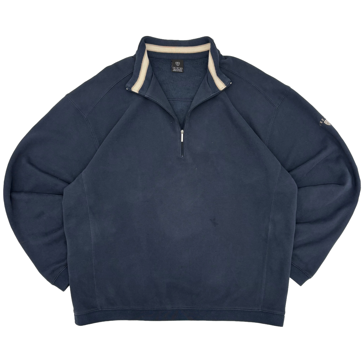 Nike Navy Quarter Zip Jumper (XL)