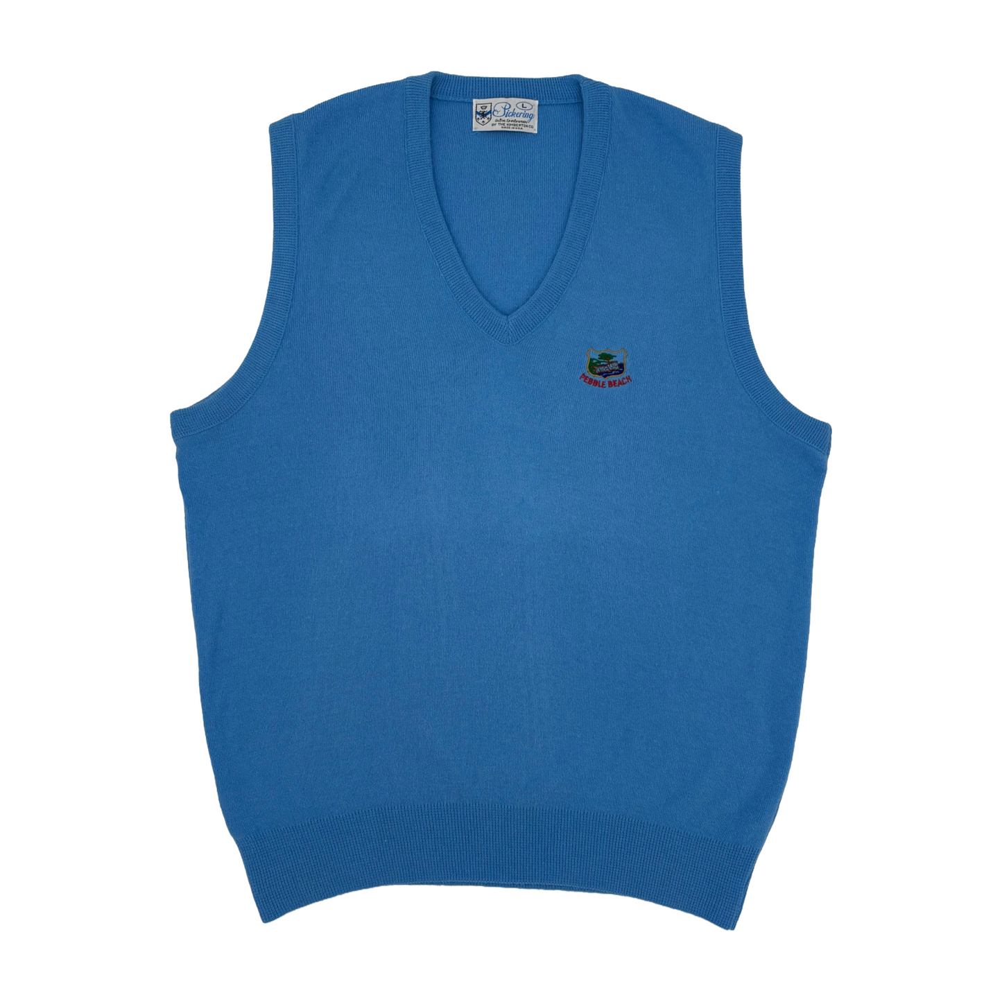 Pickering Pebble Beach Light Blue Golf Vest (L)