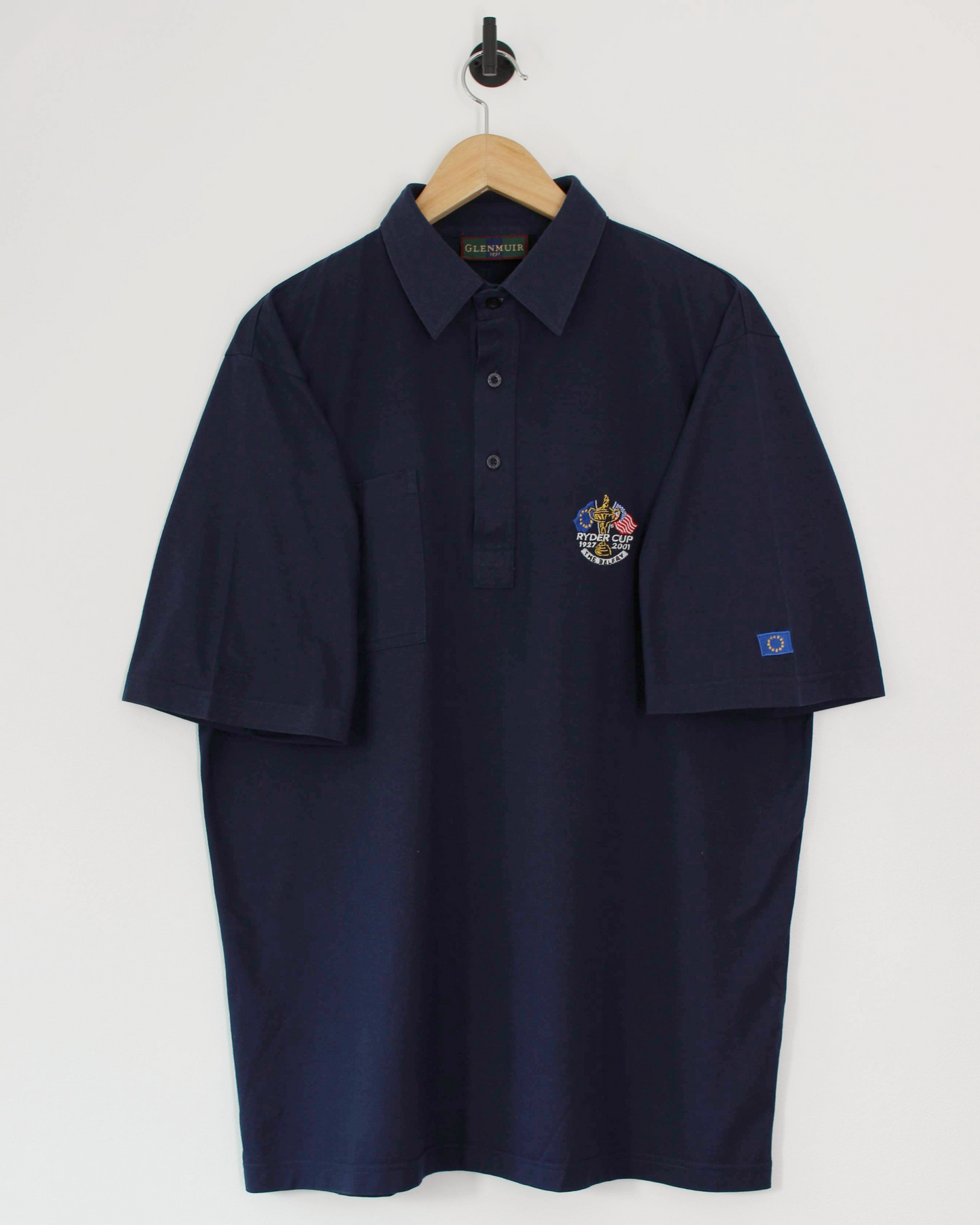 2001 Ryder Cup Glenmuir Navy Polo-Shirt (XL)