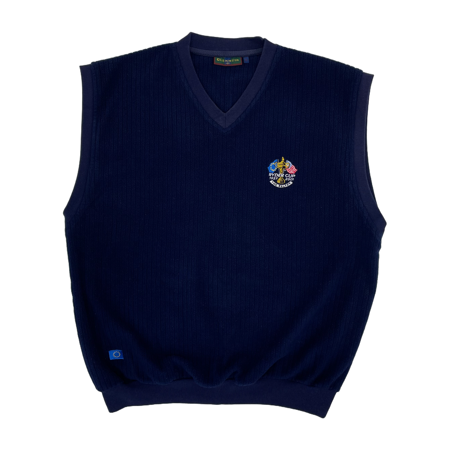 2001 Ryder Cup Glenmuir Navy Golf Vest (XL)