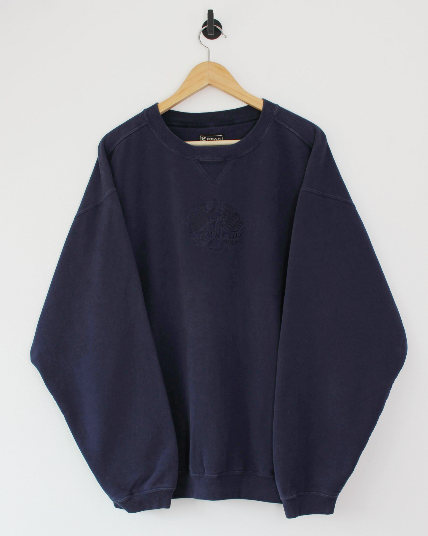 2001 Ryder Cup Navy Crewneck Sweatshirt (L)