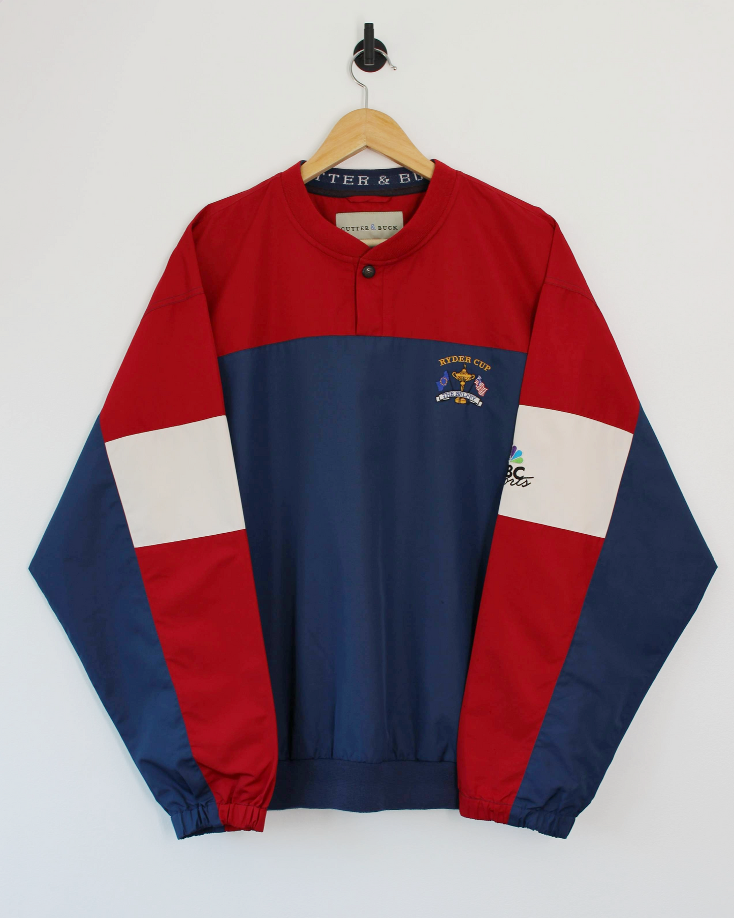 The Belfry NBC Sports Ryder Cup Buttoned Windbreaker (L)