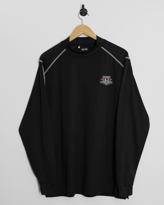 2010 US Open Adidas Black Mock Neck (M)