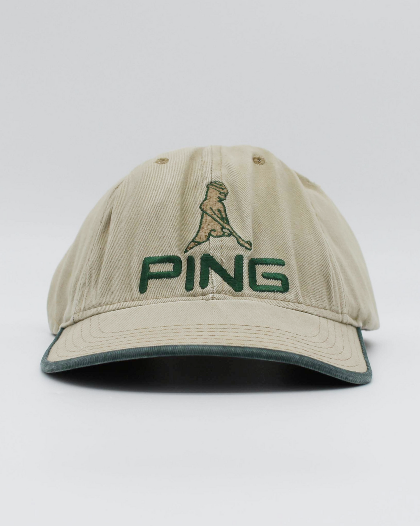 90s Ping Light Brown/Green Cap